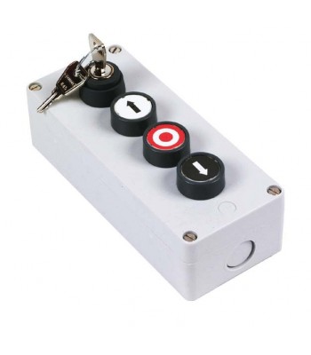 NF0032E - LOCKABLE 3 BUTTON STATION - IP65